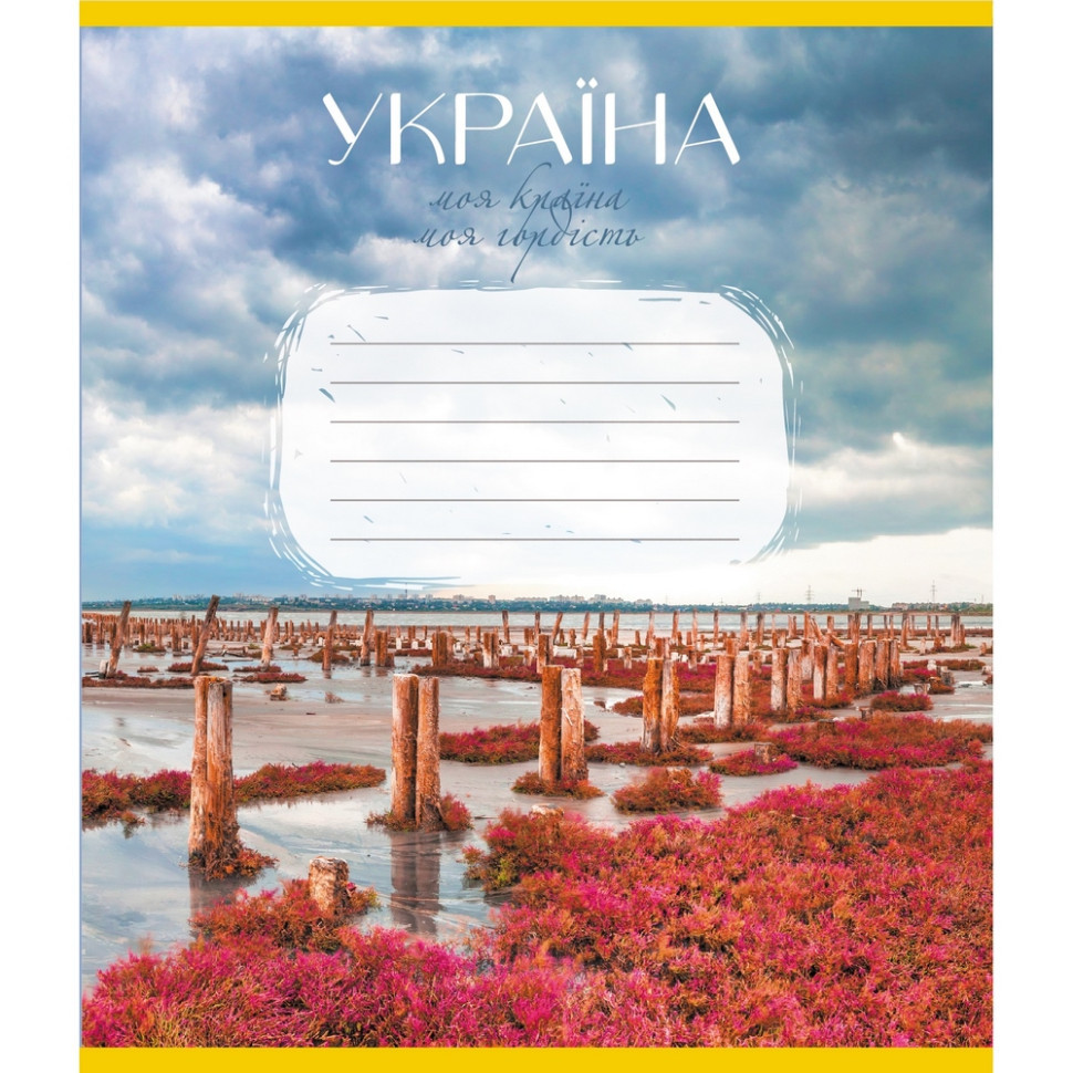 Зошит загальний "Моя країна" 096-640069L-1 в лінію, 96 аркушів Вінниця - фото 1