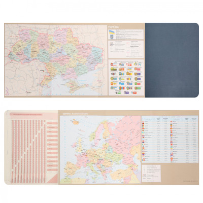 Тижневик Leo planner А5 датований 2026 "Urban", м‘який, сірий, 368 сторінок (252692) Вінниця - фото 7