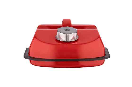 Каністра 2E паливна горизонтальна 5л метал 0.6мм, 1.5кг, червоний Київ