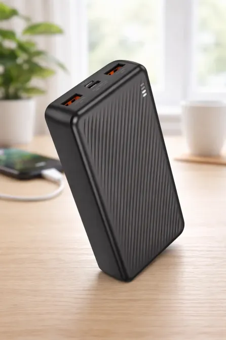 Повербанк Borofone J56A 20000 mAh/ Зарядное устройство / Power Bank 2xUSB, Type C, micro-USB Коломыя - изображение 1