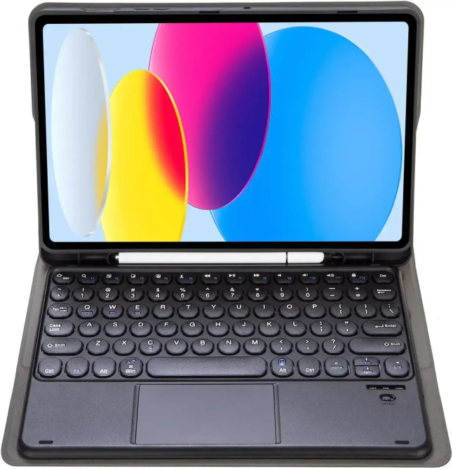 Чехол-клавиатура с подсветкой для iPad Pro 2019/2020/2021/air3 10,5 дюймов Темно-синий Киев - изображение 4