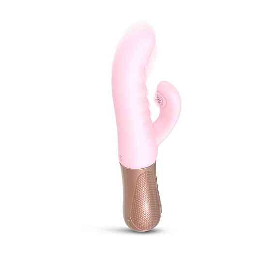 Подвійний пульсатор-кролик Love To Love SASSY BUNNY - BABY PINK Sex Aura Київ