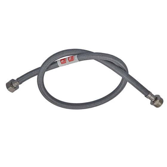 Гнучке підведення Zerix ZHN-02-FM1/2"-040 (нейлонове обплетення, гайки нержавійка ) (ZX5147)   ( 21347 ) Харків