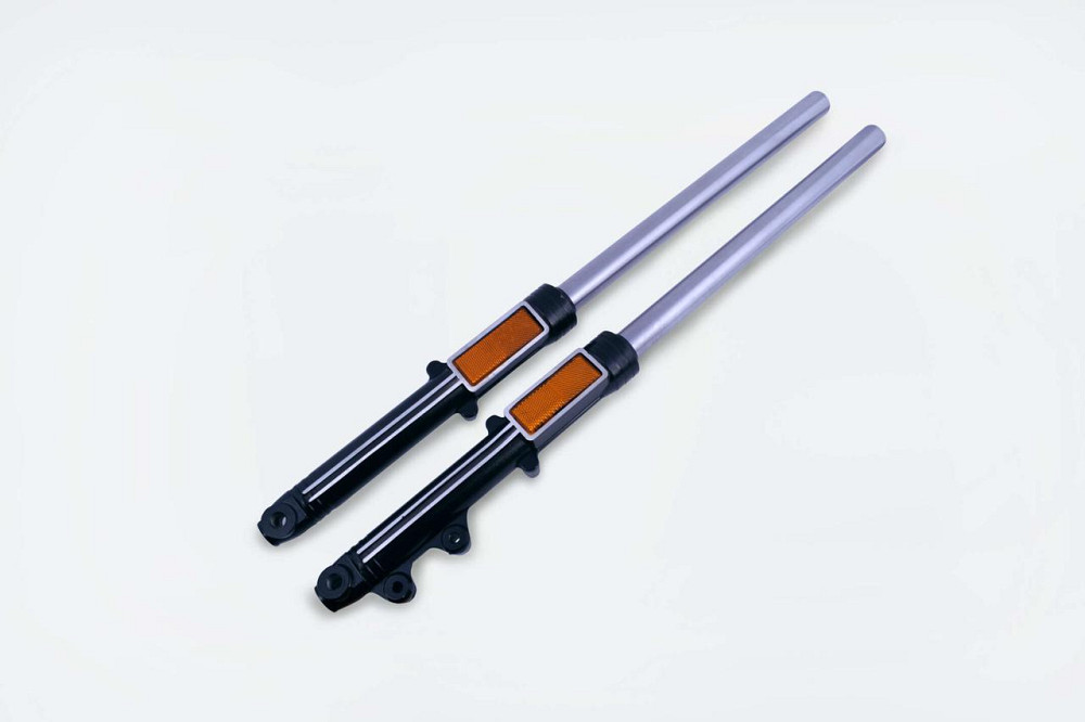 Пір'я вилки , мотоцикл Ліфан 125/150 (гідравлічні, довгі) Мукачево - фото 1