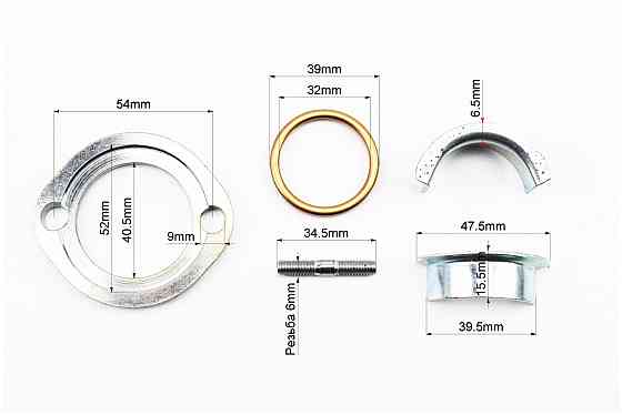 Фланець глушника з кріпленням у к-кті CB/CG150cc Київ