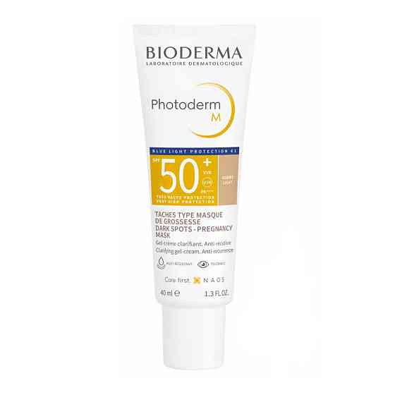 Біодерма Фотодерм М Крем-гель солнцезахисний SPF 50+ Світлий відтінок Bioderma Photoderm М SPF 50+ claire, 40 мл Дніпро