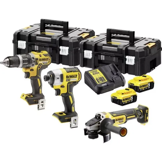 Набір з трьох інструментів безщіткових DeWALT DCK384P2T Коломыя