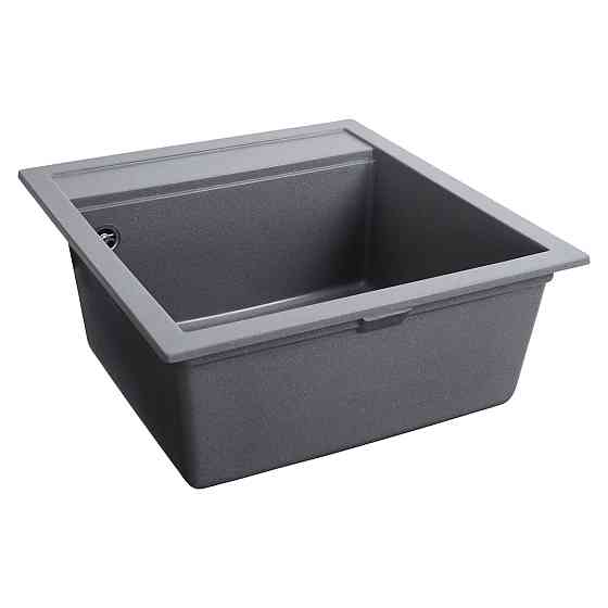 PLATINUM Гранітна мийка для кухні Platinum 5149 FIESTA матова Сірий мусон Київ