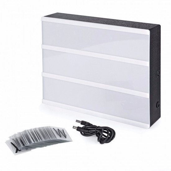 Інтерєрний лайтбокс з літерами (А4 96 літер) Вінниця - фото 7