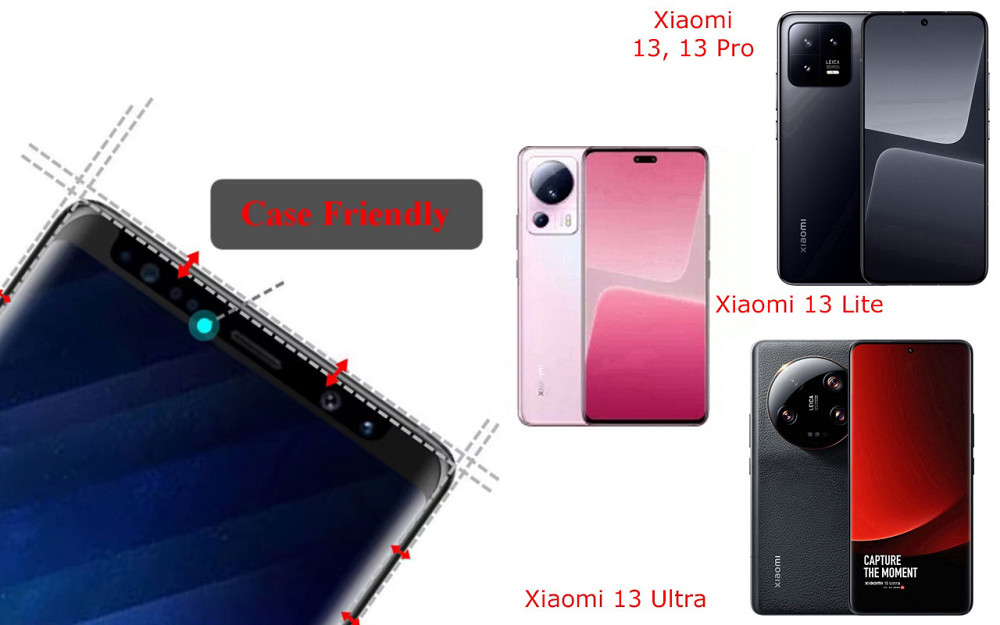 Захисне скло HyperGlass Pro для Xiaomi 13, 13 Lite, 13 Pro, 13 Ultra – максимальна чутливість та захист Київ - фото 4