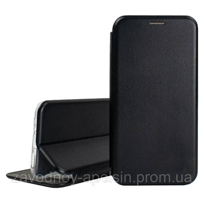 Чохол книжка Xiaomi Redmi 6 6A Тримач (чорний) Одеса - фото 1
