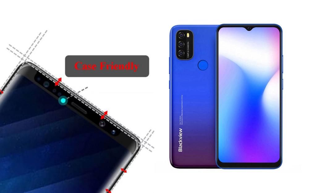 Захисне скло HyperGlass Pro для Blackview A70, A70 Pro – максимальна чутливість та захист Київ - фото 4