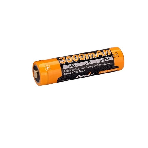 Аккумулятор 18650 Fenix 3500mAh Li-Ion (Черно-желтый) Киев - изображение 3