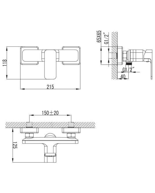 Змішувач для душу Imprese BILOVEC,хром, 15255 Київ - фото 8