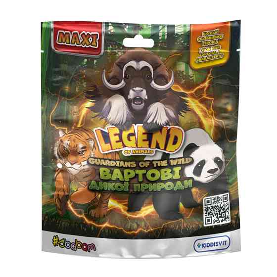 Стретч-іграшка у вигляді тварини "Вартові дикої природи" #sbabam 58/CN24 Вінниця