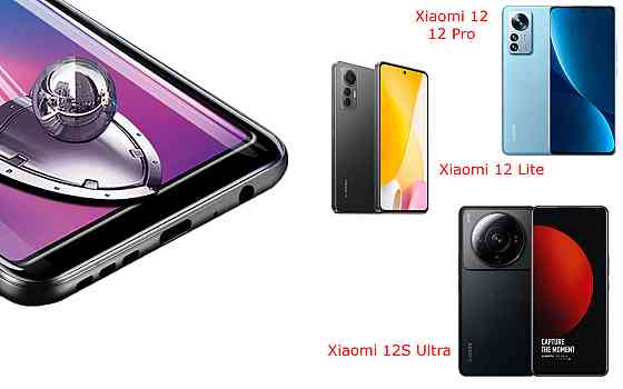 Захисне скло DefenzoGlass для Xiaomi 12, 12 Lite, 12 Pro, 12S Ultra – подвійна міцність Київ