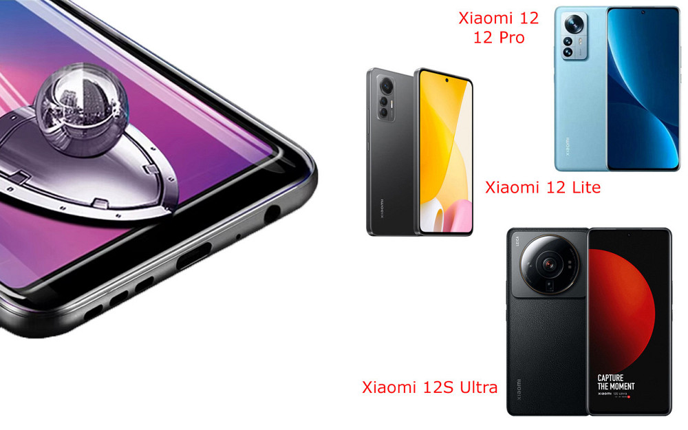 Защитное стекло DefenzoGlass для Xiaomi 12, 12 Lite, 12 Pro, 12S Ultra – двойная прочность Киев - изображение 1