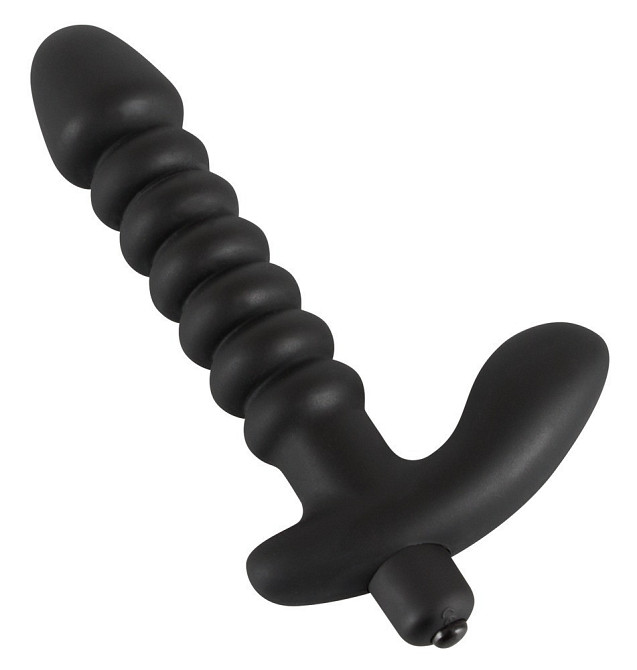 Анальний вібратор - Black Velvets Vibrating Plug Medium Sex Aura Київ - фото 5