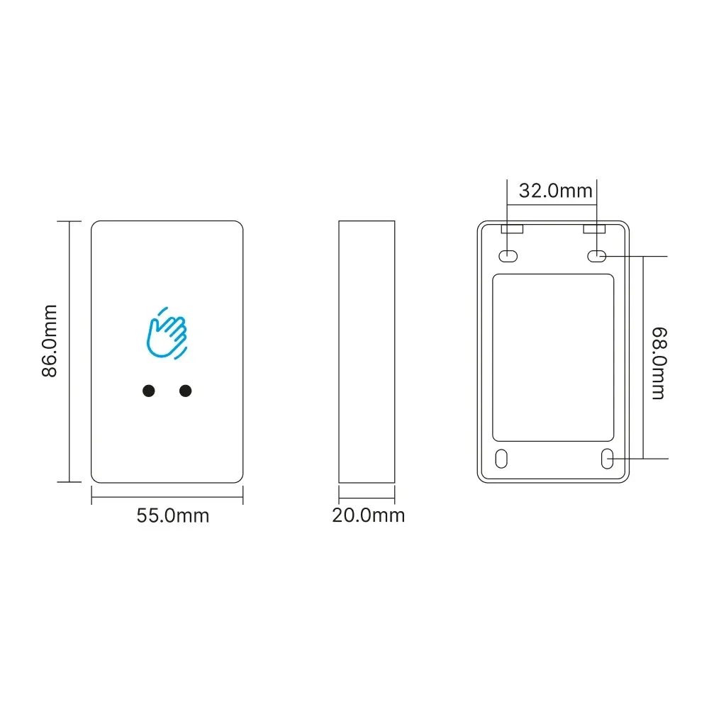 Кнопка виходу безконтактна накладна Trinix ART-902 (70-00034) Киев - изображение 10