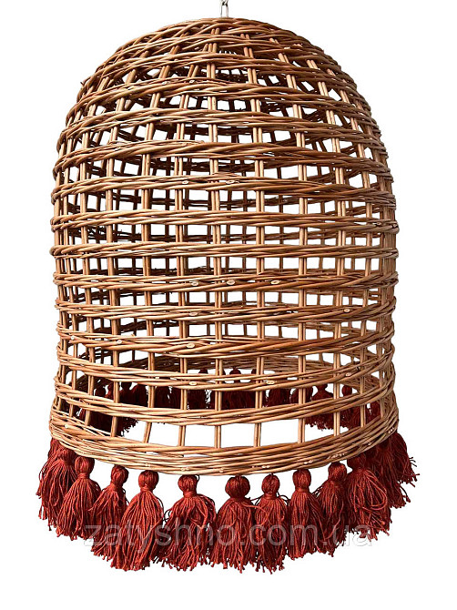 Люстра плетена з китицями Киев - изображение 5