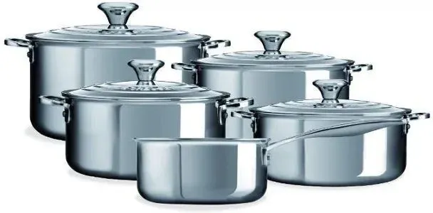 Le Creuset Набір каструль 5El. (2837uniw) Київ - фото 1