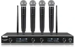 Микрофон Shudder.Eu Mikrofony bezprzewodowe Shudder UHF 4szt. doręczne Киев - изображение 1