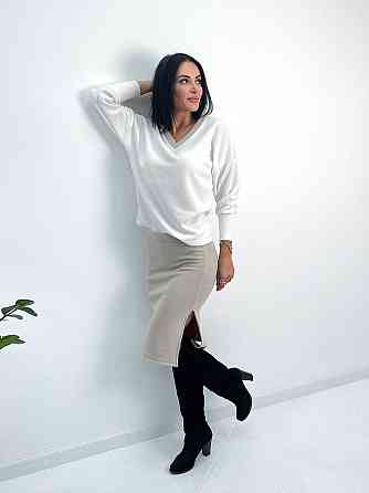 Женский костюм-двойка из ангоры 