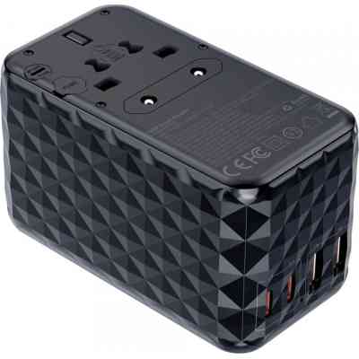 Зарядний пристрій Choetech 4xUSB 100W PD (2хUSB-C+2хUSB-A) сharger diamond model black (PD6028-BK) Вінниця