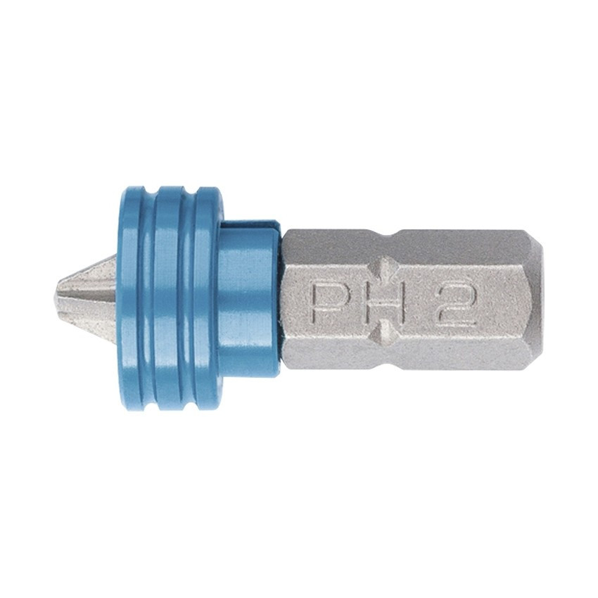 Біта PH2 x 25 мм з обмежувачем і магнітом, для ГКЛ, S2 Gross Полтава - фото 1