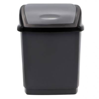 Контейнер для сміття Горизонт Домік Металік 16 л (гор-02037/металік) Вінниця - фото 1