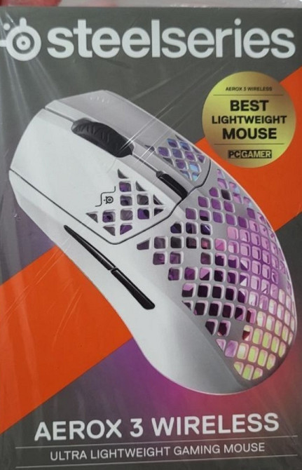 Миша Игровая Steel series Aero X 3 Wireless White Киев - изображение 3