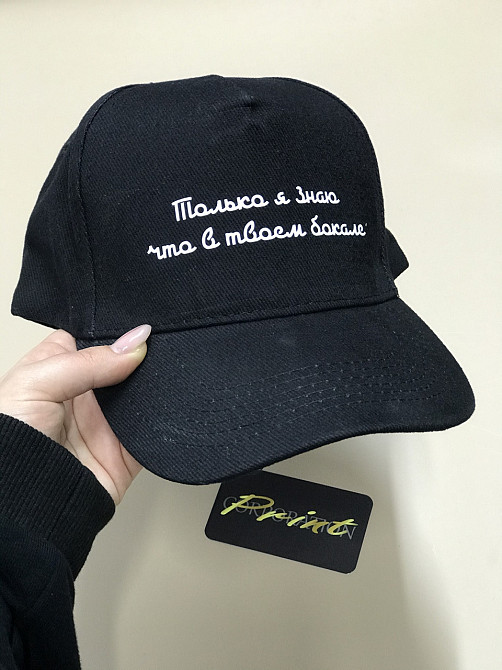 Черная бейсболка\ кепка unisex 