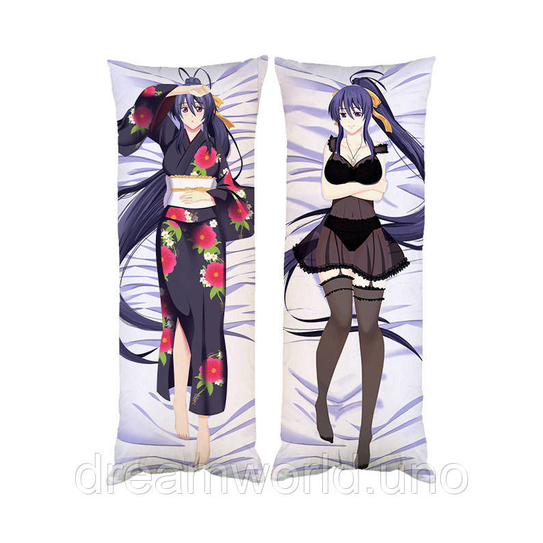 Подушка дакимакура Риас Грэмори Алено Химедзима Высшая школа Демонов декоративная подушка для обнимания двусторонняя 50х150 Харьков - изображение 1