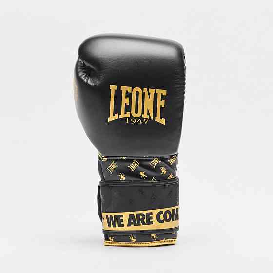 Боксерські рукавички Leone DNA Black 16 ун. Каменское