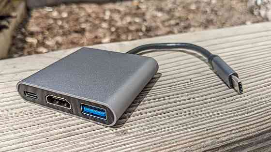 Концентратор Type C - HDMI/USB 3.0/USB Type C Луцк