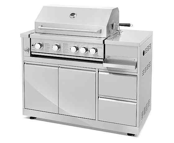 Отдельно стоячий модуль под встроенный гриль из нержавеющей стали GRILLI 777340 Код: 105971 Ровно