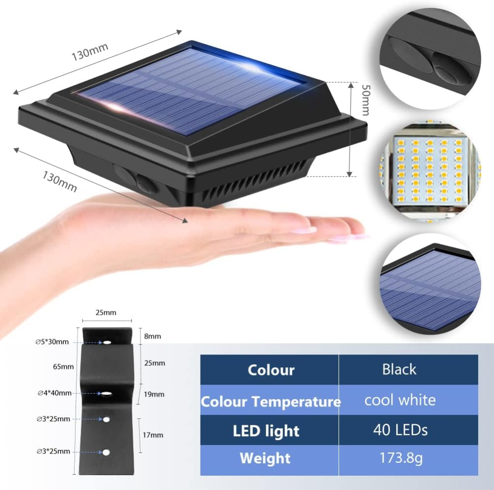 Прожектор на сонячній батареї AJS005 Луцьк - фото 1