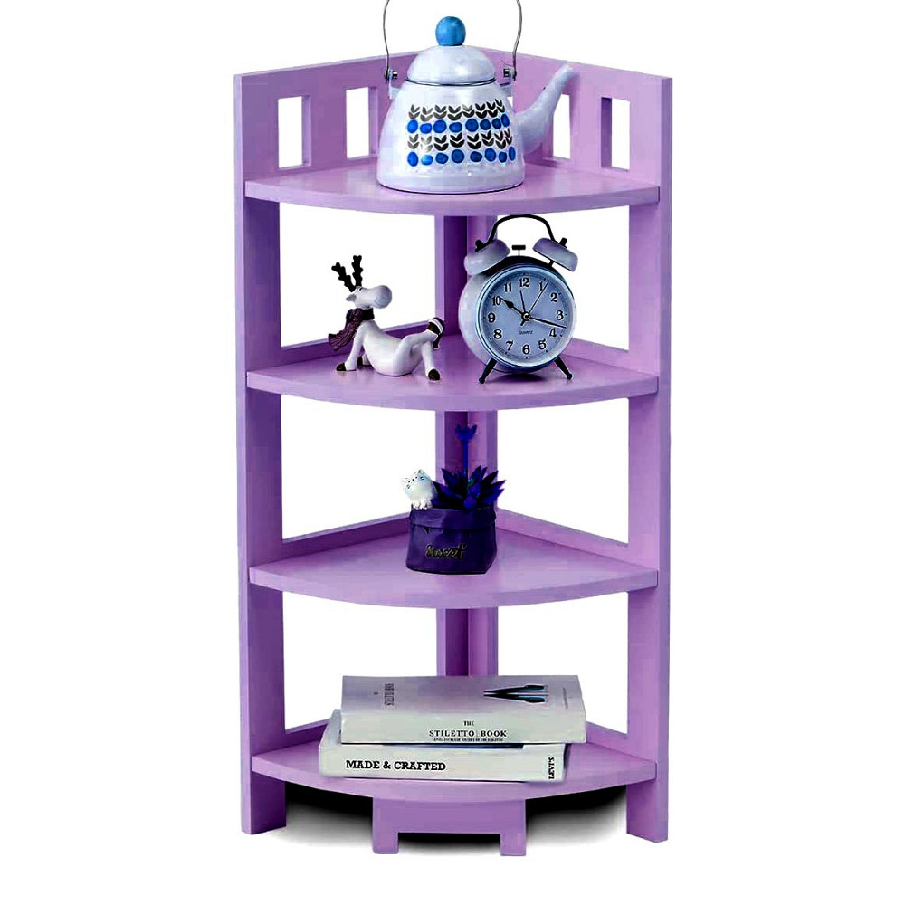 Стеллаж угловой для ванной 