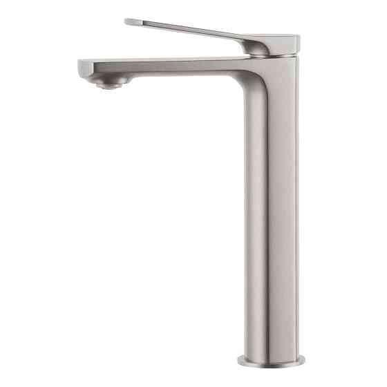 Змішувач для раковини високий Volle SOLO cepillado níquel нікель 1510.011302 Київ