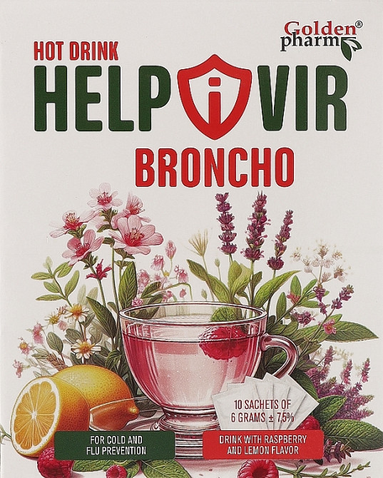 Хелпивир Бронхо Голден-Фарм саше №10 Луцк - изображение 1