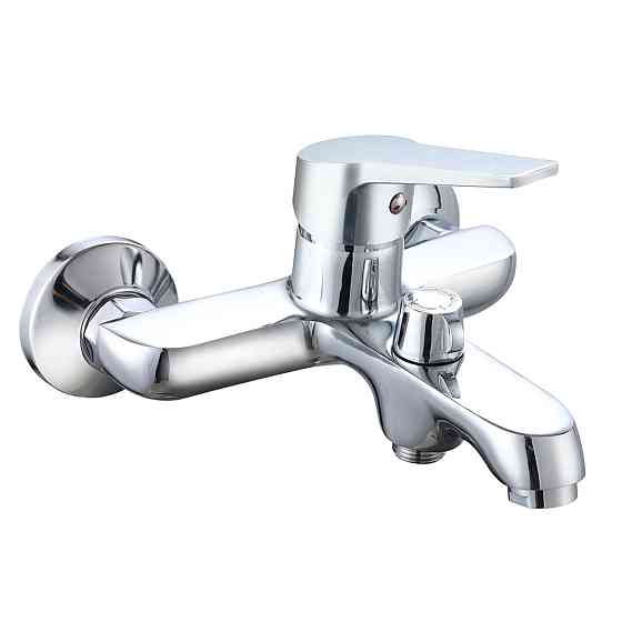 Смеситель для ванны WEZER VRL314-02 с коротким изливом Киев