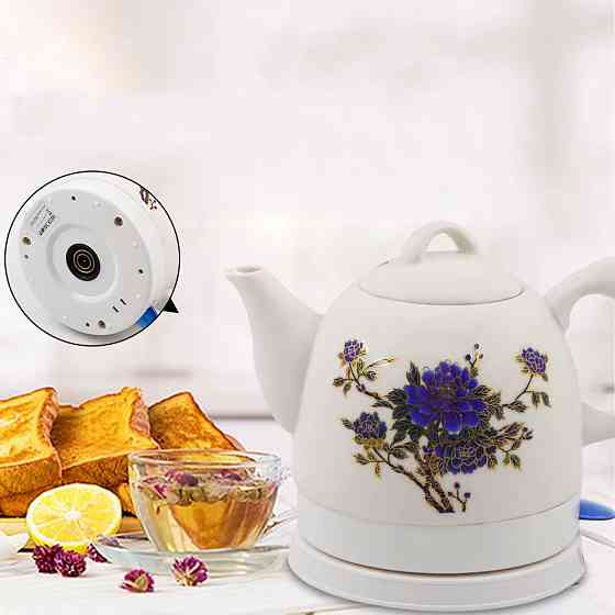 Керамічний електрочайник від мережі,1,2 л,1500Вт,LB-59016 SBR Київ