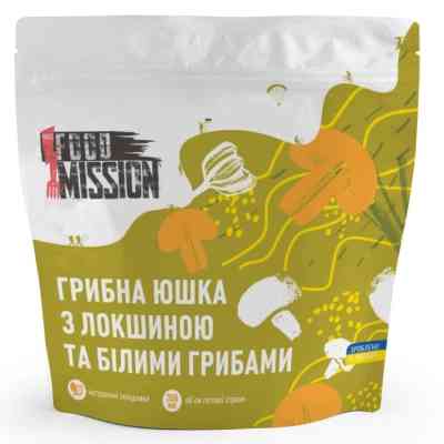 Їжа швидкого приготування Food Mission Юшка грибна з білими грибами 35 г (fm.30429) Вінниця
