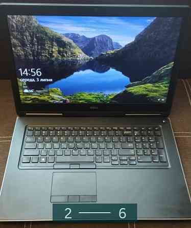 Ноутбук: DELL Precision 7720 ( i7- 6820HD RAM 16 Gb. SSD256Gb. P3000 Київ