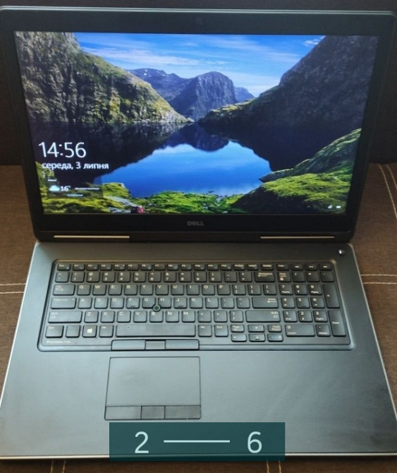 Ноутбук: DELL Precision 7720 ( i7- 6820HD RAM 16 Gb. SSD256Gb. P3000 Київ - фото 2