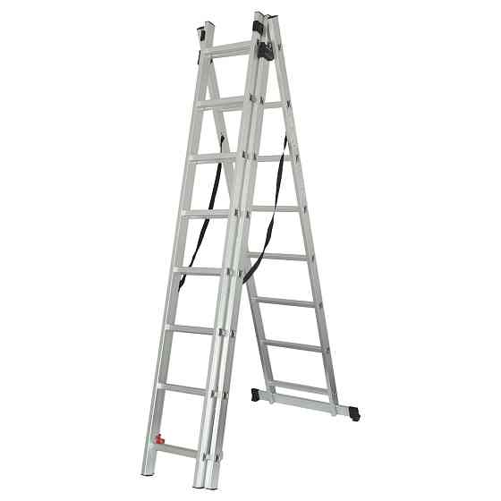 Sigma Лестница раскладывающаяся универсальная 8 ступеней 5.09м SIGMA (5032324) Коломия