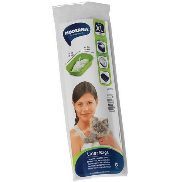 Moderna Liner Bags XL МОДЕРНА ЛАЙНЕР БЕГС пакети для котячого лотка Київ - фото 1