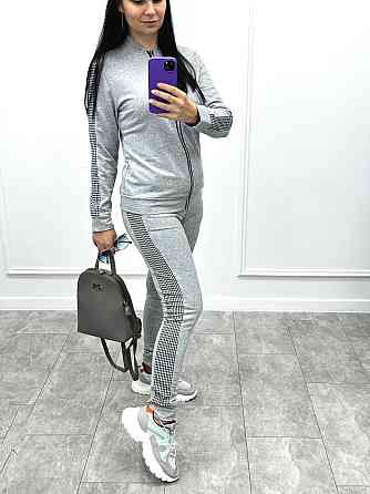 Спортивный женский костюм Leon 50-52, Серый Киев