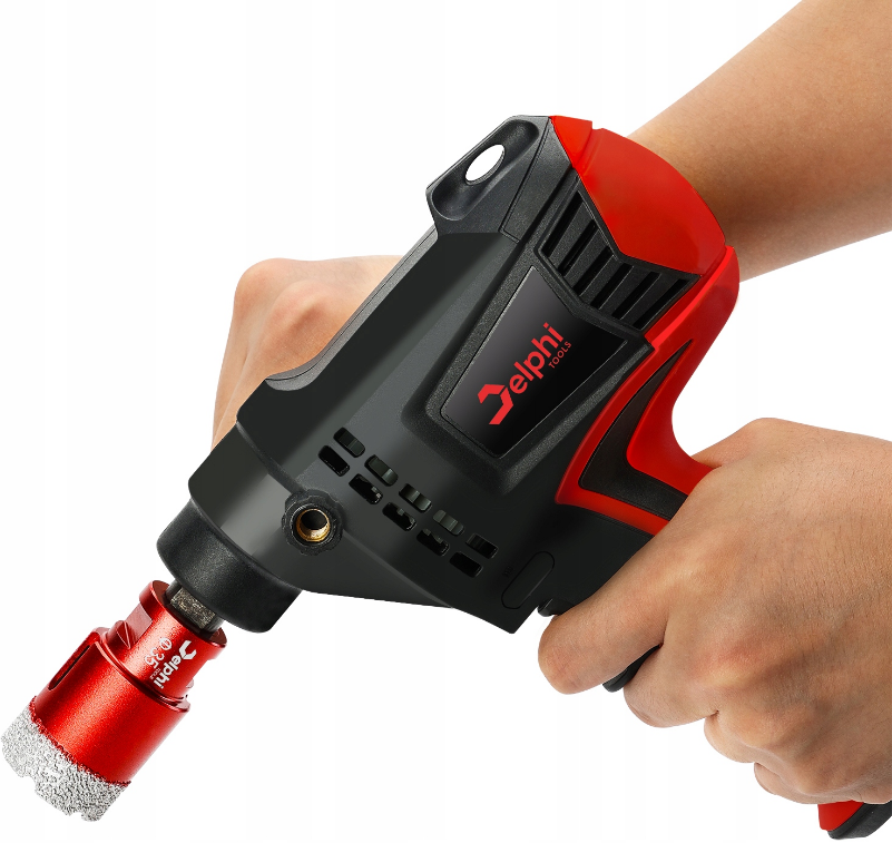 Набір алмазних коронок з адаптером Delphi 6-68мм 5шт. (Польща) Київ - фото 3