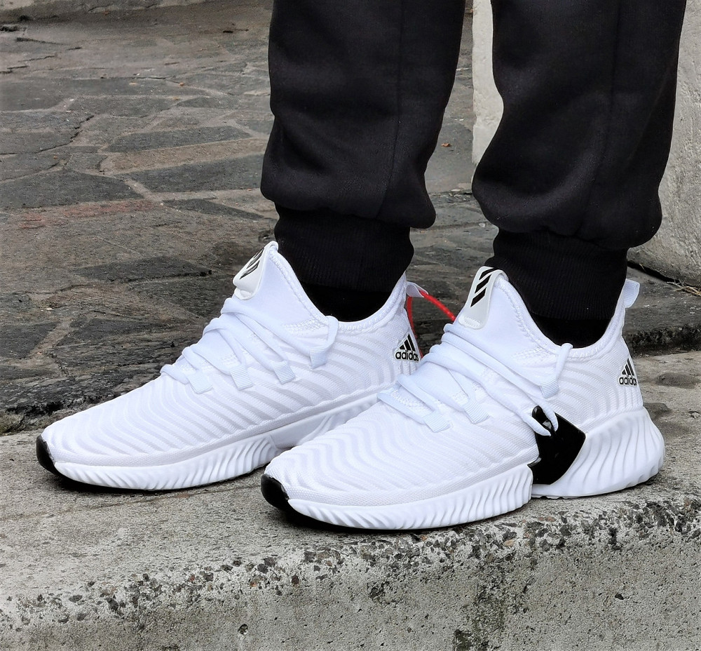 Кроссовки Adidas Alphabounce Белые Адидас Мужские (размеры: 40) Днепр - изображение 8
